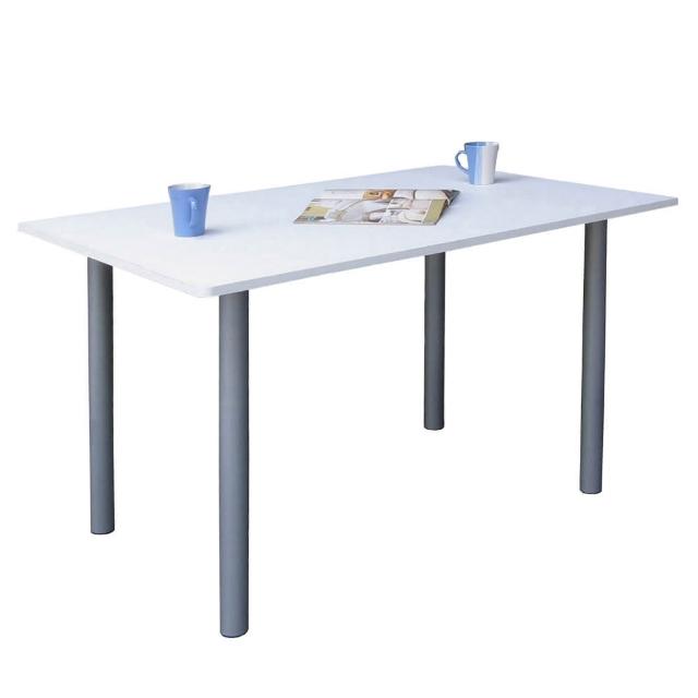 【美佳居】桌面(深60x寬120公分)工作桌-書桌-電腦桌-會議桌(素雅白色)