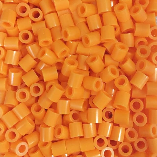 《Perler 拼拼豆豆》1000顆單色補充包-04橘色