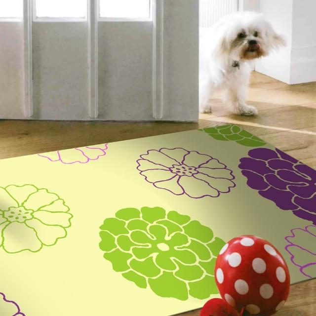 【范登伯格】奧斯汀光澤絲質感地毯-巧思紫(70x120cm)