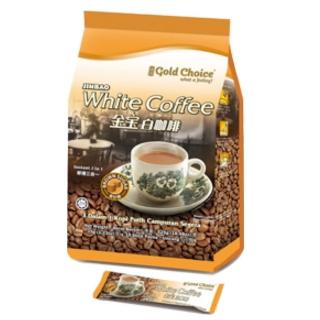 【馬來西亞 暢銷品牌】金寶白咖啡-黃砂糖(35gx15小包)