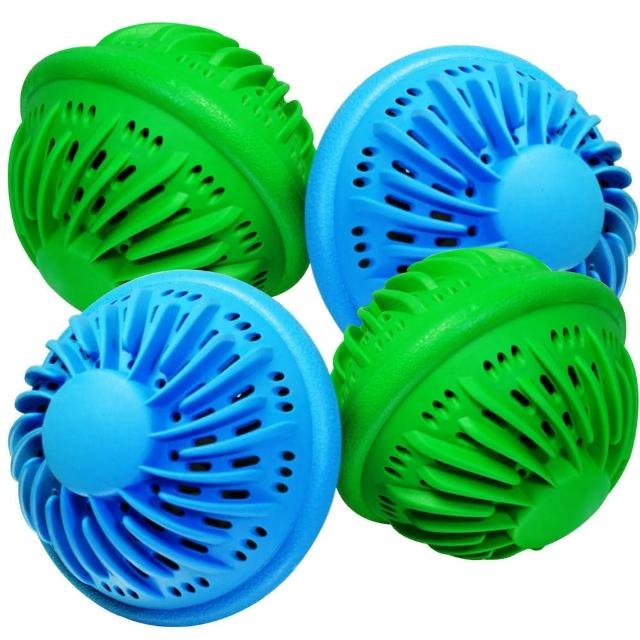 【台灣製造】強力渦輪免洗劑環保洗衣球超值組(4入)