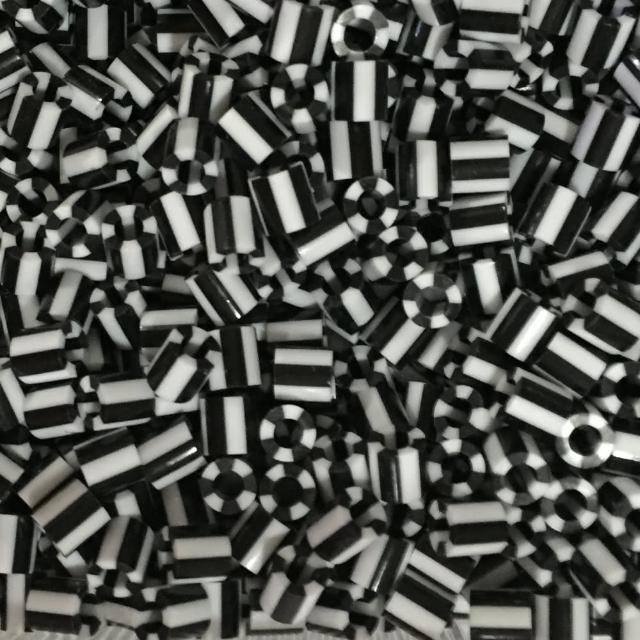 【Perler 拼拼豆豆】1000顆單色補充包-108斑馬條紋(特殊色)