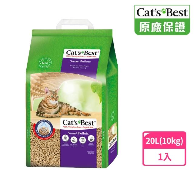 【凱優CAT’S BEST】紫標20LX1(特級無塵凝結木屑砂)
