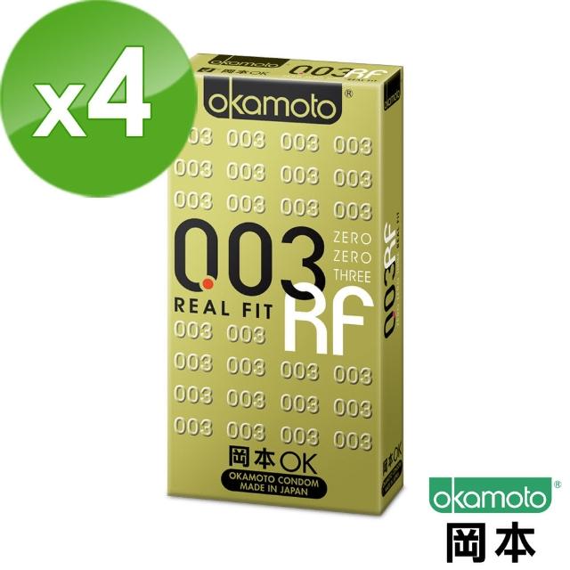 【岡本OK】003 RF極薄貼身保險套(6入X 4盒)