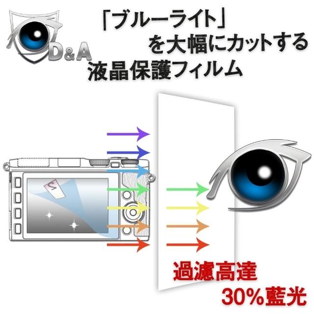 【D&A】國際牌 Lumix DMC-FZ300日本原膜增豔螢幕貼(9H防藍光疏油疏水型)