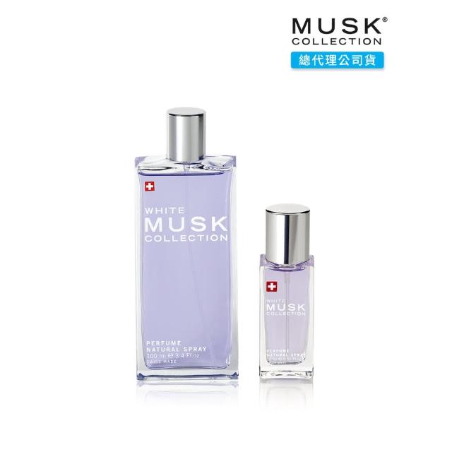 【White Musk Collection】經典白麝香淡香精100ml(＋贈經典白麝香淡香精15ml)