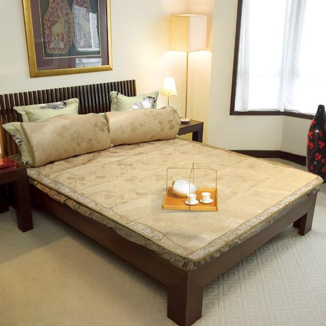 【范登伯格】雅柔冰絲涼夏加大雙人床蓆-含枕片(6x6.2尺)