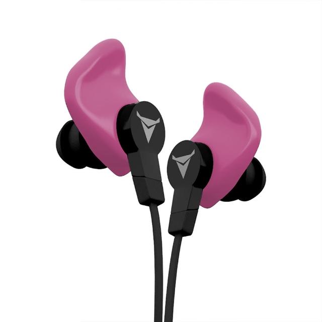 【DECIBULLZ】客製化運動耳機(粉紅色)