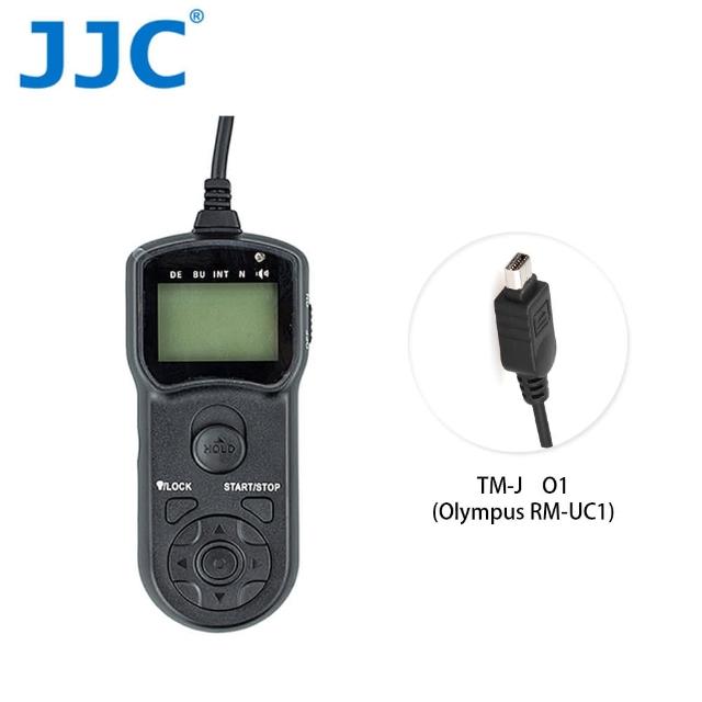 【JJC】TM-J 液晶定時快門線 O1(Olympus RM-UC1)