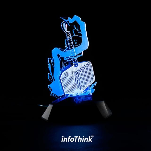 【InfoThink】雷神鎚(3D立光燈)
