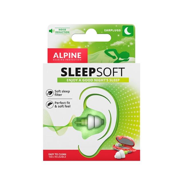 【Alpine】荷蘭原裝進口 Sleepsoft + 頂級舒適睡眠耳塞