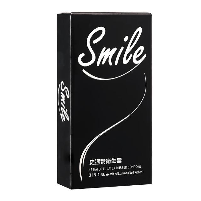 【SMILE史邁爾】衛生套保險套(三合一特別款12入)