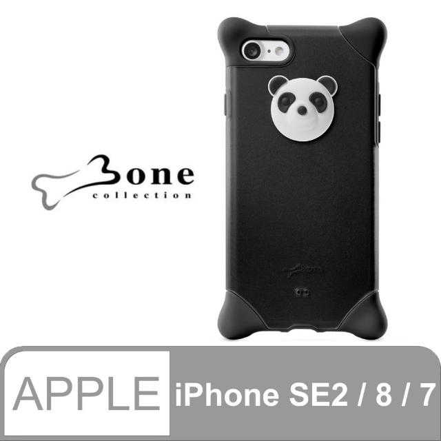 【Bone】iPhone 8 - 7 泡泡保護套 - 貓熊(四角防撞 無毒環保矽膠)