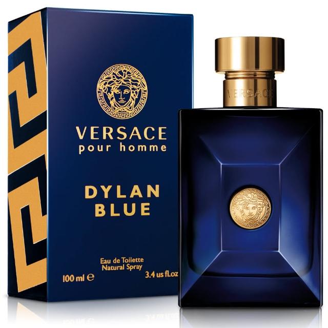 【Versace 凡賽斯】狄倫 正藍男性淡香水-100ml