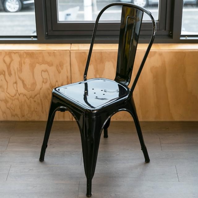 【Ashley House】Loft 英式工業簡約造型休閒椅 - 餐椅