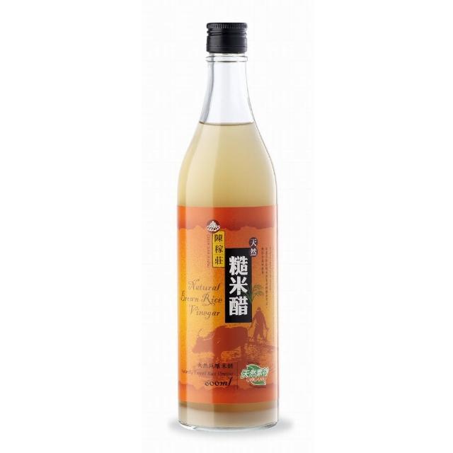 【義昌生技】陳稼莊糙米醋-600ml(糙米醋)