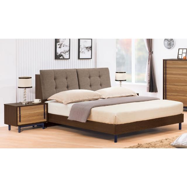 【時尚屋】卡爾頓5尺床箱型雙人床-不含床頭櫃-床墊(免運費 免組裝 臥室系列)