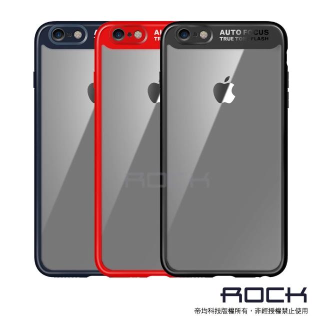 【ROCK】iPhone 6-6s 4.7吋 晶彩系列透明手機保護殼