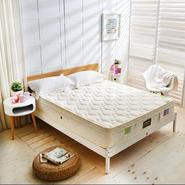 【FAYA法雅】飯店級高澎度涼感RECOTEX-COOL蜂巢式獨立筒床墊(雙人加大6尺-涼感抗菌護腰床)