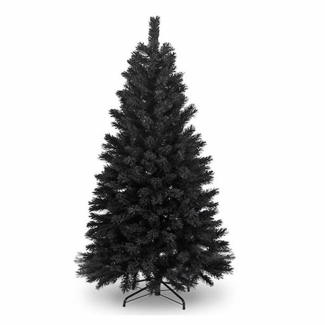【摩達客】台製豪華型10尺-10呎 300cm 時尚豪華版黑色聖誕樹 裸樹(不含飾品 不含燈)