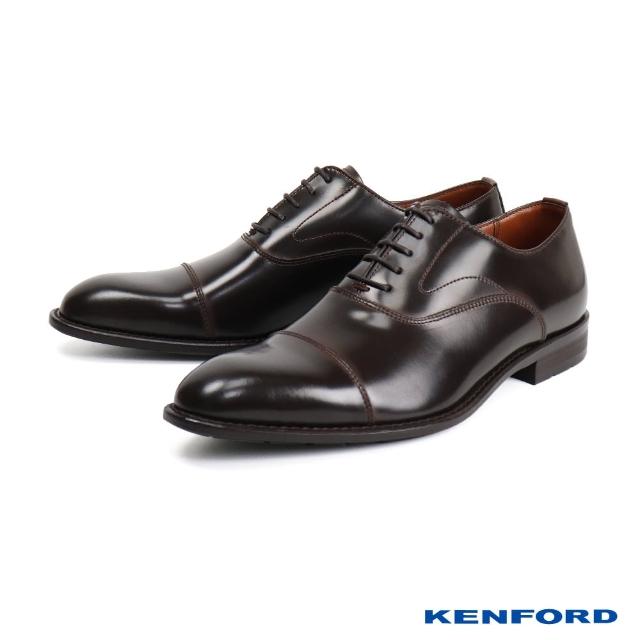【KENFORD】橫飾U型鞋翼牛津鞋(咖啡 KB48-DBR)