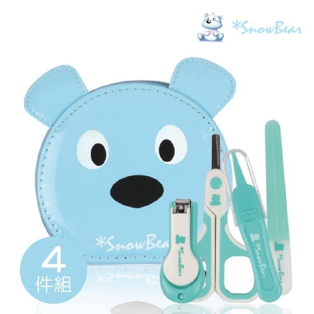 【韓國 Snowbear】3+1幼兒專用指甲剪套組(幼兒剪指甲必備套組)