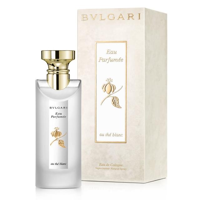 【BVLGARI 寶格麗】白茶中性古龍水75ml(原廠公司貨)