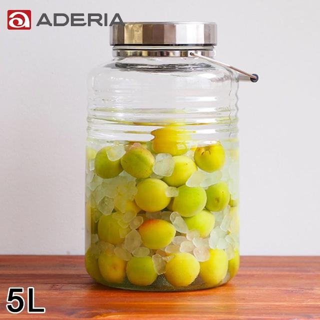 Aderia 日本進口時尚玻璃梅酒瓶附勺子5l 醃漬梅酒日本製 Momo購物網 Aderia 日本進口時尚玻璃梅酒瓶附勺子5l 醃漬梅酒日本製 Momo購物網