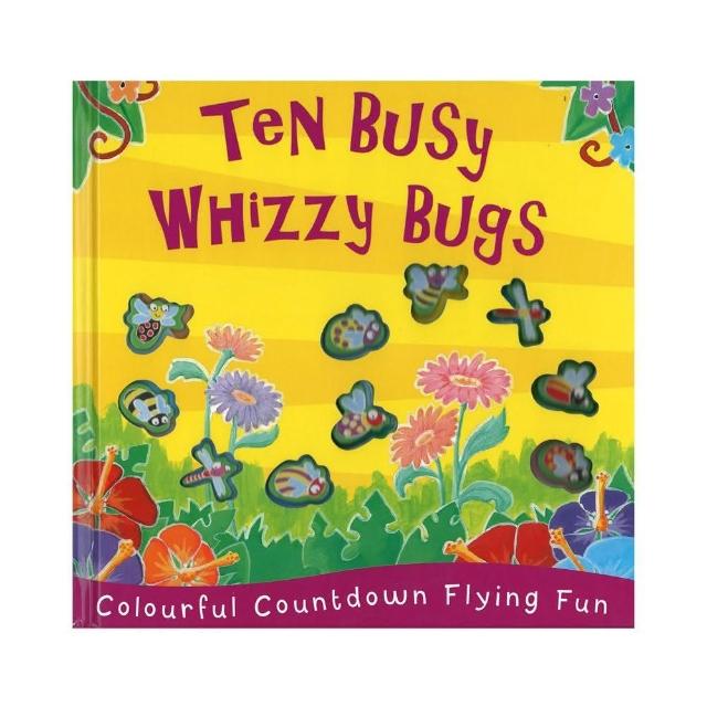 【麥克兒童外文】Ten Busy Whizzy Bugs