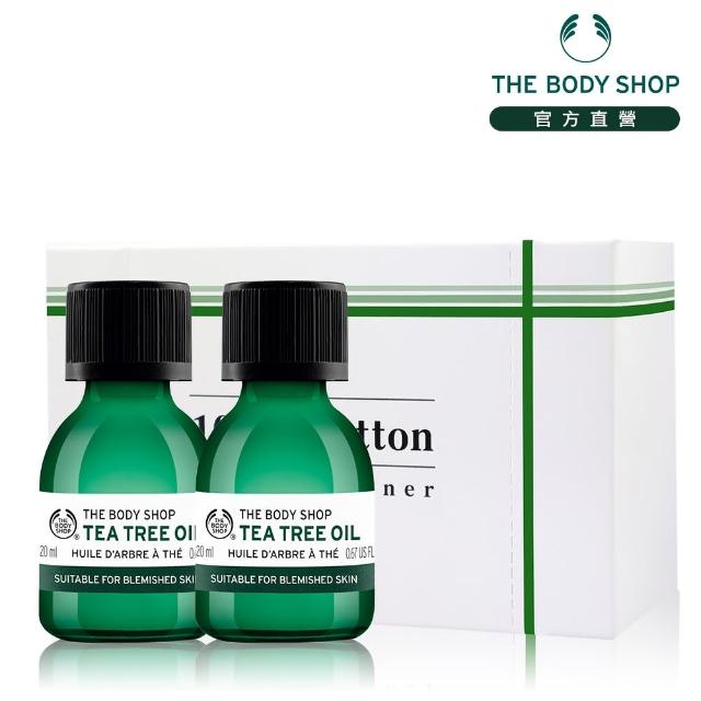 【THE BODY SHOP 美體小舖】天然茶樹淨膚精油組(茶樹精油20ML*3)