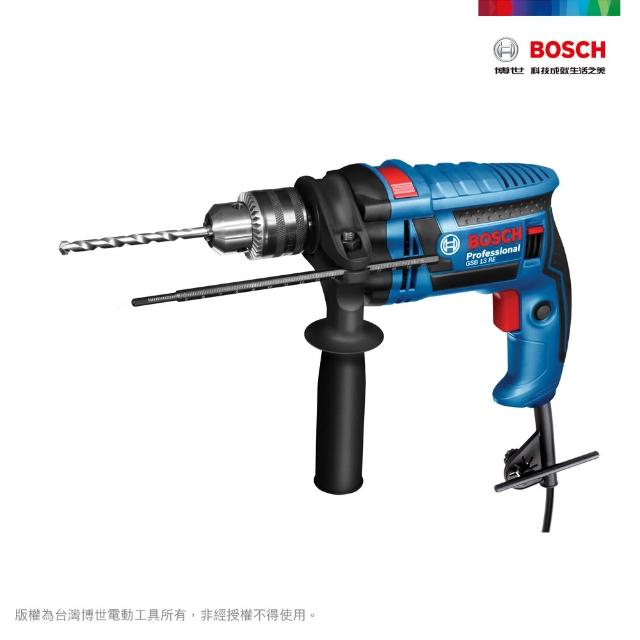 BOSCH 博世【BOSCH 博世】四分震動電鑽套裝組(GSB 13 RE-VP)