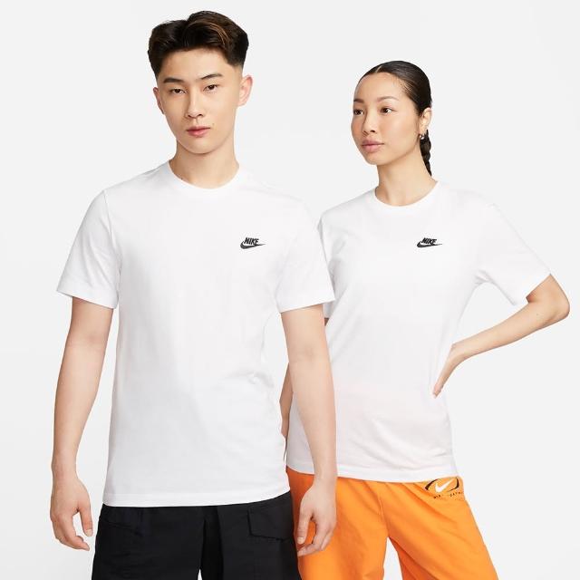 NIKE 耐吉【NIKE 耐吉】上衣 男款 短袖上衣 運動 慢跑 健身 AS M NSW CLUB TEE 白 AR4999-101