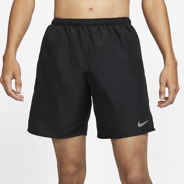 【NIKE 耐吉】短褲 男款 運動短褲 慢跑 AS M NK DF CHALLENGER SHORT 7 黑 CZ9069-010