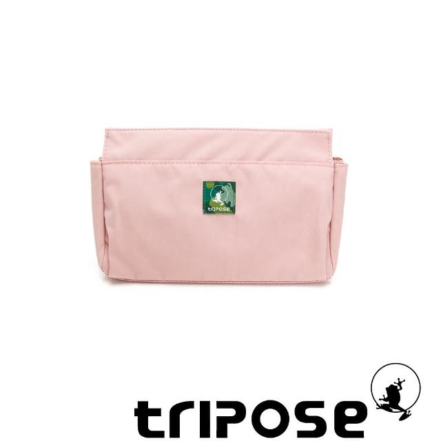tripose【tripose】MEMENTO微皺尼龍袋中袋(玫瑰粉)