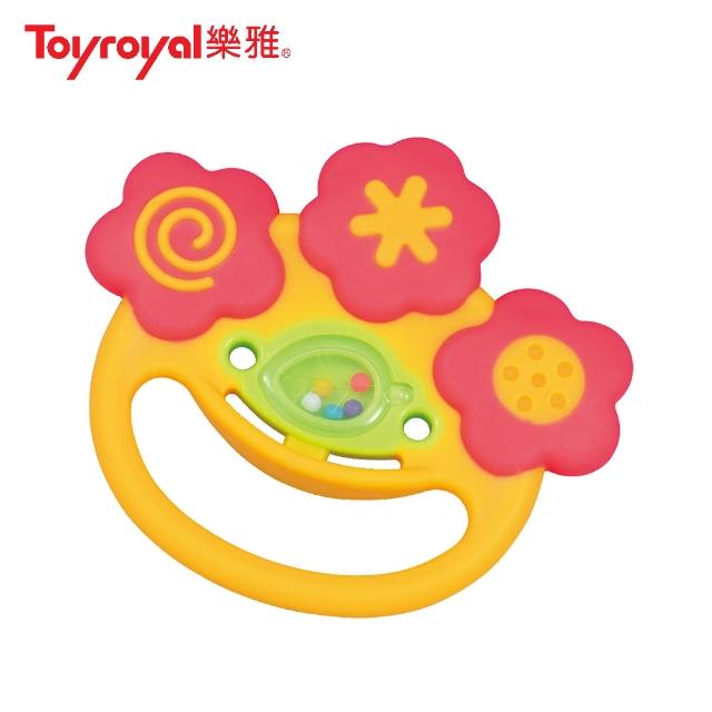 【Toyroyal 樂雅】牙膠微笑搖鈴