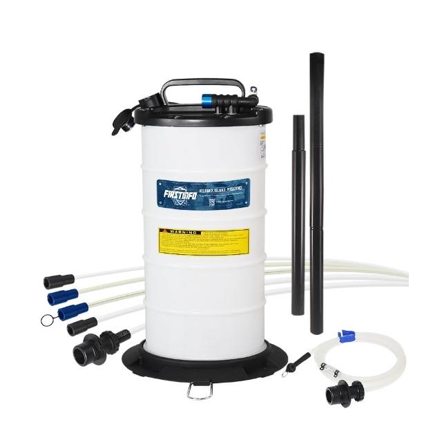 良匠工具【良匠工具】最新款 9.5L氣動抽油機 真空 吸油機 附4條管 配件最齊全(適換剎車油/機油)