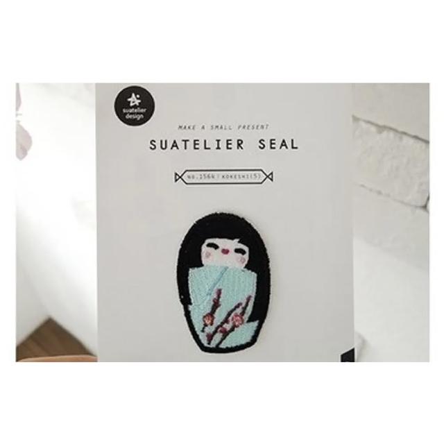 【Suatelier】JR 刺繡貼 1564(日本 和服 燙貼布 熨燙徽章 刺繡燙布 DIY手工藝縫紉用品 貼花 拼貼 縫製)