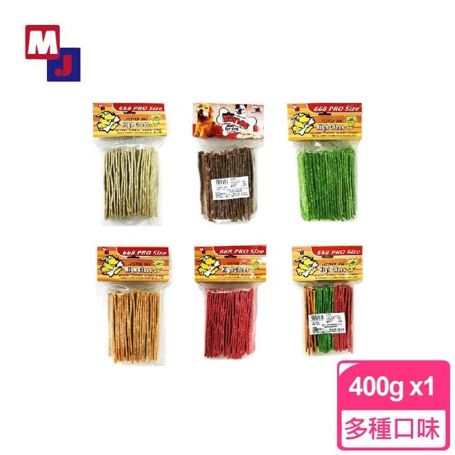 【MJ CLEVER DOG】聰明狗 零食碎片 400G x1入(寵物零食 手工餅乾 點心 狗零食)