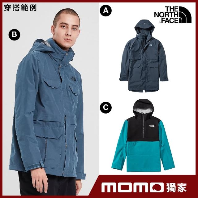 The North Face【The North Face】MOMO限時優惠-北面經典熱銷男款機能戶外休閒外套(6款任選)