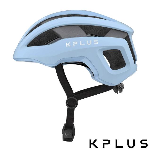 【KPLUS】單車安全帽S系列公路競速360度全視角反光警示系統NOVA Helmet-消光冰川藍