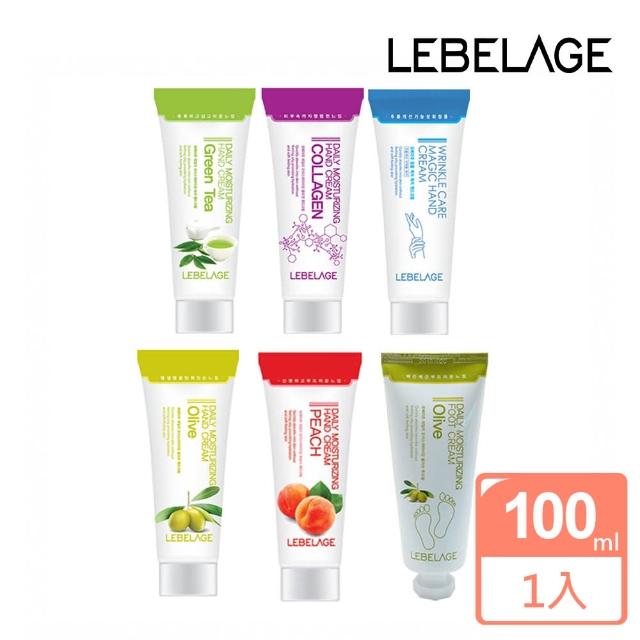 【LEBELAGE 蕾浿雷】日常保濕護手足霜100ml(款式任選)