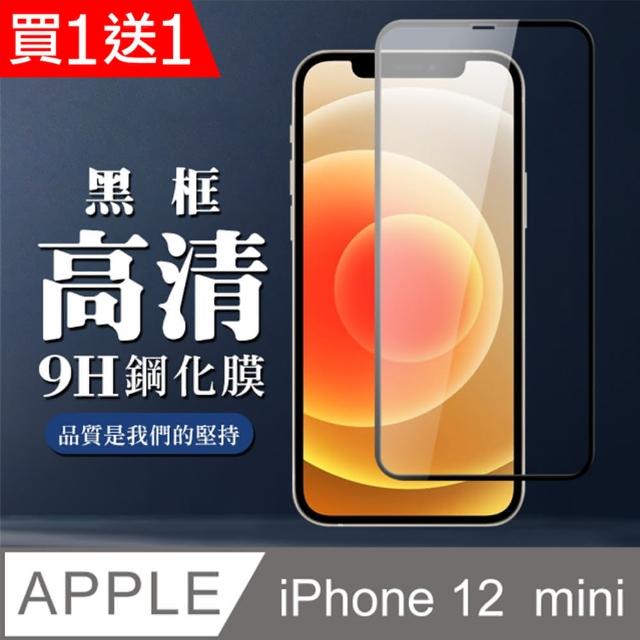 [ IPhone 12 MINI ] 3D 滿版鋼化玻璃保護貼 I12mini 玻璃保護貼-二入組(鋼化膜 保護貼 螢幕貼 玻璃膜)