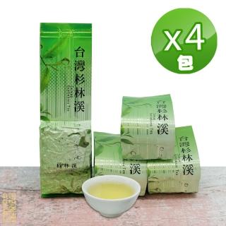 【茶曉得xiao de tea】杉林溪清雅甘甜烏龍茶葉(150gx4件組-共1斤)