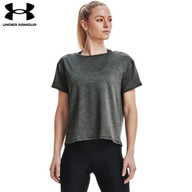 UNDER ARMOUR【UNDER ARMOUR】UA 女 Vent短T-Shirt_1364661-001(黑)