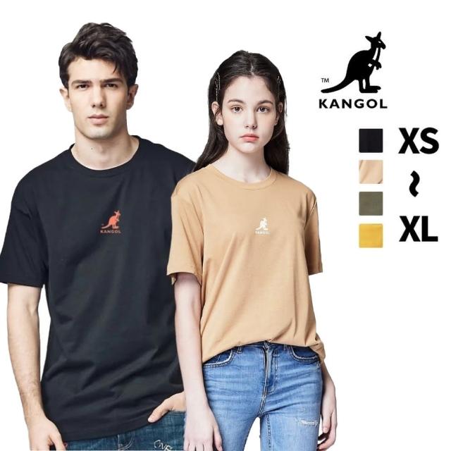 【KANGOL】男女共款 涼感純棉小LOGO短T