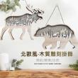 北歐森林動物造型木質裝飾掛飾/擺件(耶誕交換禮物 生日禮物)