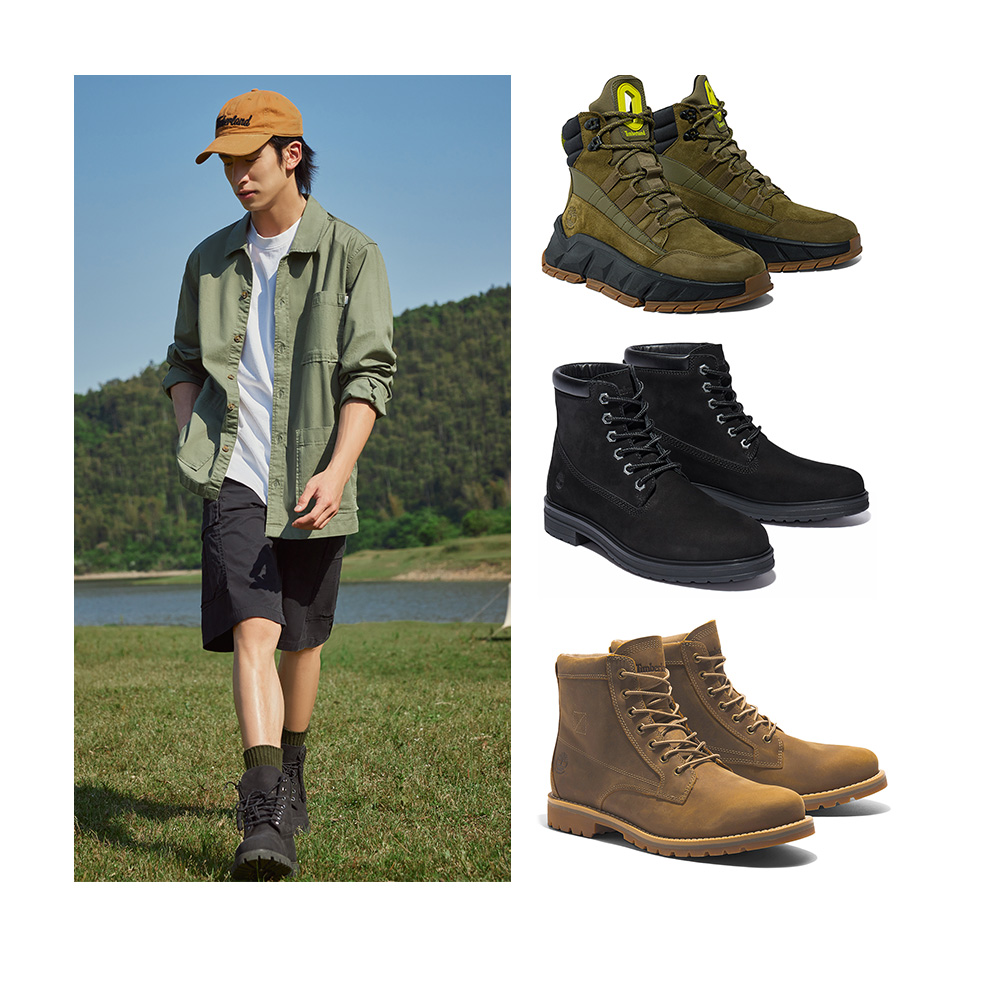 【Timberland】品牌週特談-男女款四季百搭防水靴(多款任選)
