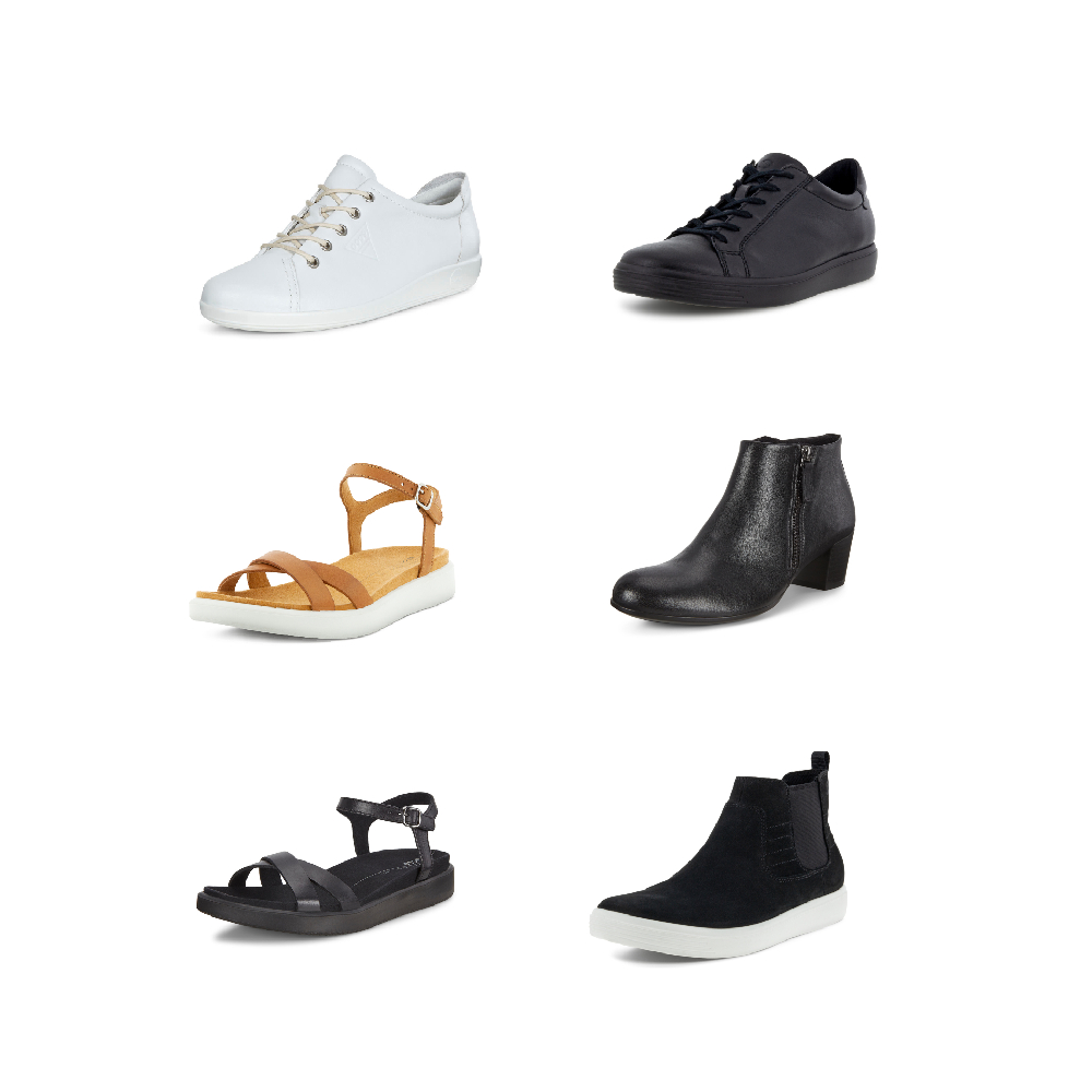 【ecco】北歐丹麥真皮休閒男女休閒鞋(網路獨家限定)