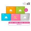 【愛康】透芯涼感衛生棉12 包入組(日用型24cm/夜用型28cm)
