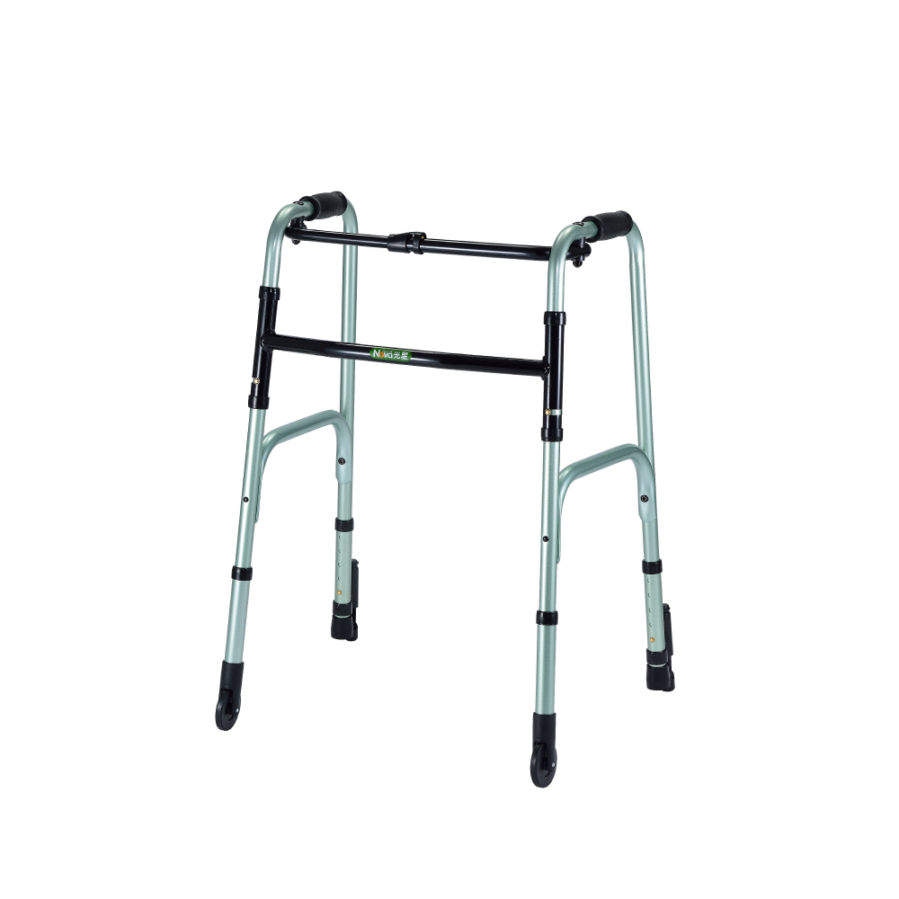 【光星NOVA】推推GO助行器(附輪助行器 後腳為下壓式止滑套管 4080WP)